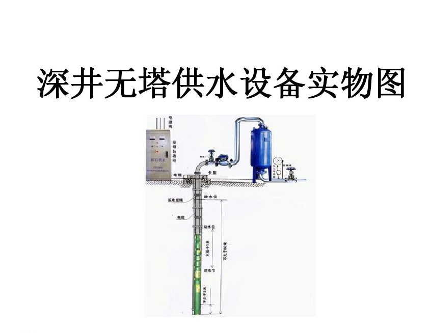 西安阎良区井泵无塔式供水设备